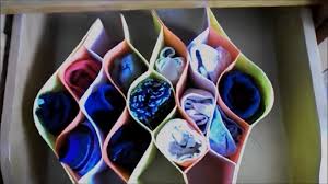 Stack your underwear inside of the drawer. Diy Accordion Drawer Organizer Craft Projects For Every Fan