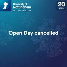 Your current browser is incompatible with this new version of moodle. University Of Nottingham Malaysia On Twitter In Light With Today S Announcement From World Health Organisation Who Declaring Covid 19 Outbreak As Pandemic With Deepest Regret The University Of Nottingham Malaysia S Open Day Which