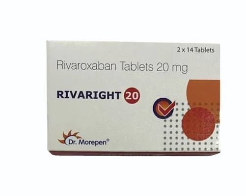 Rivaright 20mg Tablet at ₹ 266/box | Ixarola in Nagpur | ID: 2857641907197