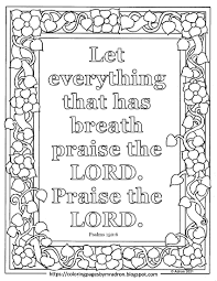 Page 6 art from microsoft clipart; Free Psalm 150 6 Print And Color Page In 2021 Free Printable Coloring Pages Bible Verse Coloring Page Psalms