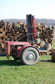 Image result for wheel horse log splitter