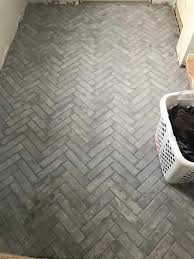 Ms International Crema Brick 2 1 3 In X 10 In Glazed Porcelain Floor And Wall Tile 5 17 Sq Ft Case Porcelain Flooring Herringbone Tile Floors Flooring