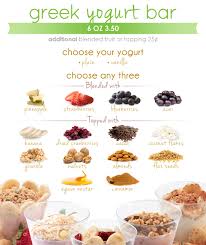 Keto yogurt parfait recipe + how to choose low carb yogurt + toppings ideas. Yogurt Bar Menu Shake Smart Easter Brunch Food Brunch Parfait Bar