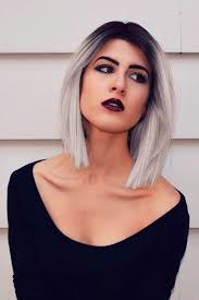 A cute bob or pixie cut paired with highlights accentuates your short hair can come to life with the help of some blonde highlights. 19 Super Trendy Blonde Grey Hair Ideas Styleoholic