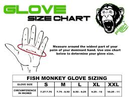 Fishing Fish Monkey Stubby Guide Glove Sports Outdoors