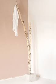 Rohformat Garderobe Birke Birkenstamm Birke Birkenstamm Deko