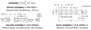 Brush Assemblies Fabricast Inc