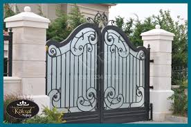 Guangdong daji doors industry co., ltd. Bahce Kapilari Bahce Kapisi Bahce Kapi Modelleri Koksal Ferforje 0533 334 67 82 Wrought Iron Doors Entrance Gates Design Iron Garden Gates