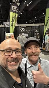 Best part of these shows? The people that come to them. Especially ones you  only know by their voice. CABDA Expo Kali Protectives Edwin Mann from the  Spokesmann