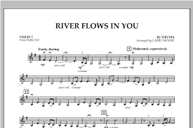 See relevant content for pornbay.top. River Flows In You Violin 3 Viola Treble Clef Noten Larry Moore Orchester