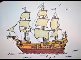 Check spelling or type a new query. How To Draw A Pirate Ship Galleon Youtube