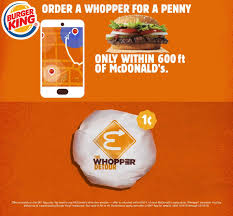 Pinned December 5th Whopper Burger For A Penny At Mcdonalds Via Burgerking App Bk Http Thecouponsapp Com Web Burger Shopping Coupons Burger Restaurant