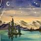 Constellations Wood OR Tote Bag Painting at Wild Blue Yonder Brewing