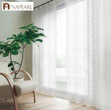 From sheer curtains to pleated drapes, valances to decorative window treatments hardware, ebay has an enormous selection of window treatments for any style home. European Style Jacquard Design Home Decoration Modern Curtain Tulle Fabrics Organza Sheer Panel Window Treatment White Moon Ray Shop