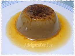 Adelgaza Con Susi Flan De Cafe Light 67kcal Racion Flan De Cafe Postres Saludables Postres Sanos