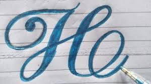 Whether you are looking for traditional or modern style letters or any other kind, you can have all of them in different shades in the calligraphy letters section. Write The Letter H In Stikers Style Calligraphy Writing For Begineers Rua Sign Writing Youtube