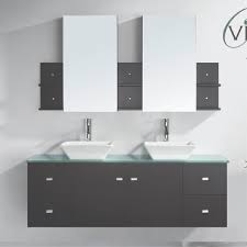 Luca kitchen & bath lc42ppw tuscan 42 single bathroom vanity set in pure white with carrara marble 60 black bathroom vanity,double vanity,round glass vessel basin sink,orb faucet,drain parts. The 30 Best Modern Bathroom Vanities Of 2020 Trade Winds Imports