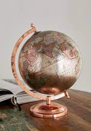 Rose gold globe you searched for rose gold globe etsy is the home to thousands of handmade vintage and one of a kind products and ts to your search no choix de globes terrestres découvrez notre large. Buy Aurora Multicolor Rose Gold Desk Globe For Women In Mena Worldwide Ex 4026