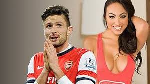 Weitere ideen zu fussball, arsenal fc, französische nationalmannschaft. Auswartsspiel Mit Us Model Arsenal Giroud Sagt Ehefrau Via Twitter Sorry