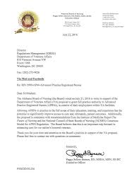 A letter of authorization is a type of document that provides a statement of how the author has granted permission to the person bearing the letter to conduct a procedure on his. Abn Letter Supporting Full Practice Authority For Advanced Practice Nurses Alabama Board Of Nursing