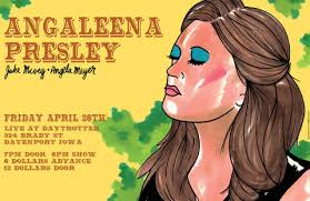 Angaleena Presley Vintage Concert Poster from Daytrotter, Apr 28, 2017 at  Wolfgang's