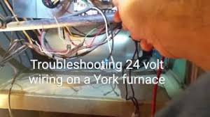A wiring diagram is a kind of schematic which makes use of abstract pictorial signs to reveal all the interconnections of elements. Troubleshooting 24 Volt Wiring York Furnace Youtube