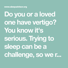 How To Sleep With Vertigo Best Sleeping Position Sleep Advisor Ways To Sleep Trying To Sleep Vertigo