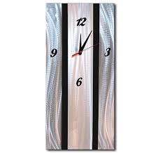 Both decorative and functional, our wall clocks make the perfect addition to any room. Modern Wall Art Clock Metalistik Metal Wall Art