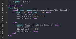 Click the roblox studio icon on your desktop, windows start menu, or applications folder on. Help With My Lighting Script Scripting Support Devforum Roblox