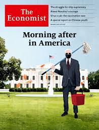 The economist pertenece en un 50% a una sociedad editorial conformada por dos de las familias tal es el caso de su portada para el 2020, donde en una parte se muestran las palabras rat y el. All Editions The Economist