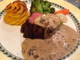 Rinderfilet Mit Morchelsauce Und Herzoginkartoffel Hauptgericht Einfache Gerichte Herzoginkartoffeln