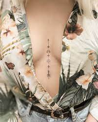Delicate Little Chest Tattoo Done Today Inkedmag Dublintattooartist Inkstagram Inked Irishartists Girlswithta Tattoos Girl Chest Tattoo Chest Tattoo Girl
