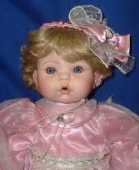 1995 21" LIFE-SIZED L.E VINCENT DEFILIPPO ADORABLE PORCELAIN BABY DOLL