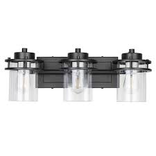 Patriot Lighting Joska Matte Black 3 Light Vanity Light At Menards Vanity Lighting Indoor Lighting Bathroom Makeover