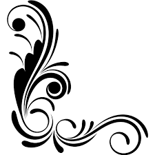 Images Of Simple Border Design Clipart Black And White Set of simple black banners border frame.