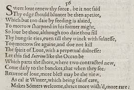 Sonnet 56 Wikipedia Sonnets Shakespeare Words Shakespeare Sonnets