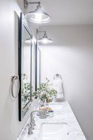 Classic Gray Bathroom Featuring Benjamin Moore Classic Gray Walls Designed By Scout N Classic Grey Bathrooms Benjamin Moore Classic Gray Gray Bathroom Decor
