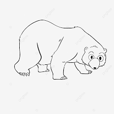 Bear Clipart Black And White Cartoon Lineart Walking Bear Bear Black And White Black And White Tracing Png Transparent Clipart Image And Psd File For Free Download This clipart image is transparent backgroud and png format. pngtree