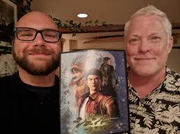 So the big surprise I was talking about last week was I had a chance to  meet Eric Kelso while in Tokyo! I interviewed him for my side job and then  we