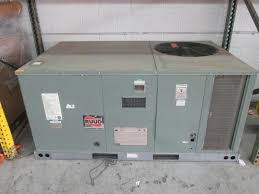 Each is based on a 2.5 ton outdoor condenser, with a matching indoor evaporator 3.5 ton, anx14. Rheem Ruud Commercial Rooftop 3 5 Ton Cooling 9 4 Eer R22 80 000 Btu Gas Heat Gas Electric Package Unit Belt Variable Drive Commercial Voltage 3 460 Volt Downflow Or Side Discharge Unit Dimensions 48