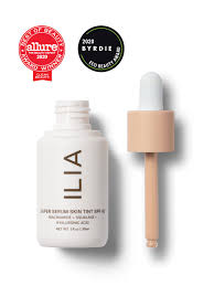 Truskin vitamin c serum for face with hyaluronic acid, vitamin e, witch hazel, 1 fl oz. Ilia Super Serum Skin Tint With Spf 40 Balos St3 Ilia Beauty