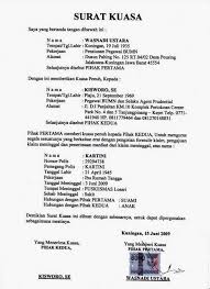 Contoh surat rasmi wakil ambil sijil rasmi f letterhead syarikat pemohon tarikh. Download Contoh Z Contoh Surat Kuasa Syarikat