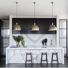 Black White Done Oh So Right Beautiful Kitchens Home Interior Design Modern Kitchen Design