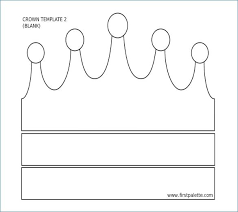 Modello Di Corona Principessa Stampabile Gratis Modello Di Corona Principessa Stampabile Gratis Di Scarica Grat Crown Template Princess Printables Crown Crafts