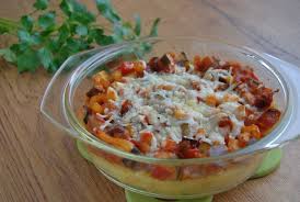 Schnelles Und Einfaches Rezept Fur Polenta Auflauf Mit Gemuse Zucchini Aubergine Tomate Der Pikante Polenta Auflauf Wird Mi Polenta Auflauf Polenta Rezepte