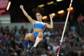 2016 olympic gold, current world outdoor, european outdoor and european indoor pole vaulting champion, is she greece's greatest athlete? Ekaterini Stefanidi I Love Pole Vaulting Because Series World Athletics