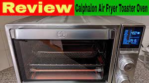 Calphalon Quartz Heat Air Fryer Toaster Oven Review - YouTube