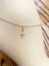 Daily wear or special occasion such as dancing party, festival. Gold Cross Anklet Cross Ankle Bracelet Cross Jewelry Etsy Cross Jewelry Christian Jewelry Ankle Bracelets