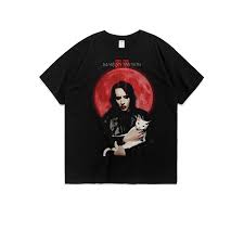 Check out our marilyn manson shirt selection for the very best in unique or custom, handmade pieces from our clothing shops. Rock Marilyn Manson Tees Quality T Shirt Wishiny