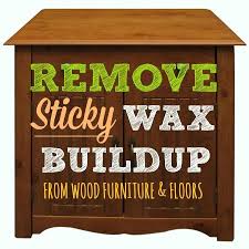 Sticky Furniture Here S An Easy All Natural Solution Cleaning Wood Cleaning Wood Furniture Remove Wax